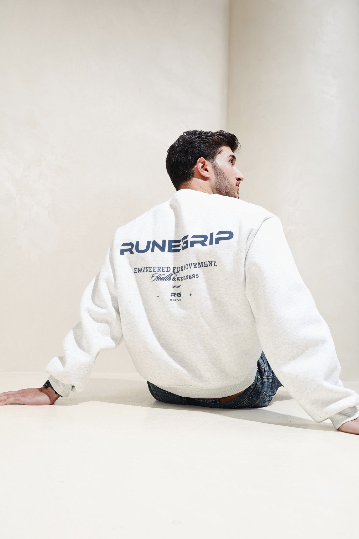 Oversized Rg Sweater Gray