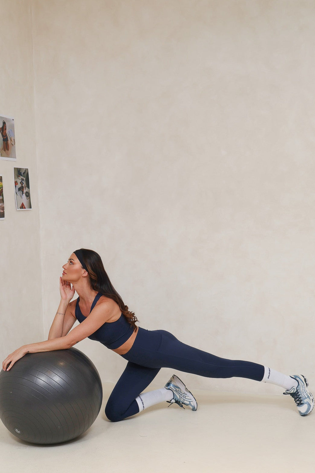 Seamless Leggings In Navy