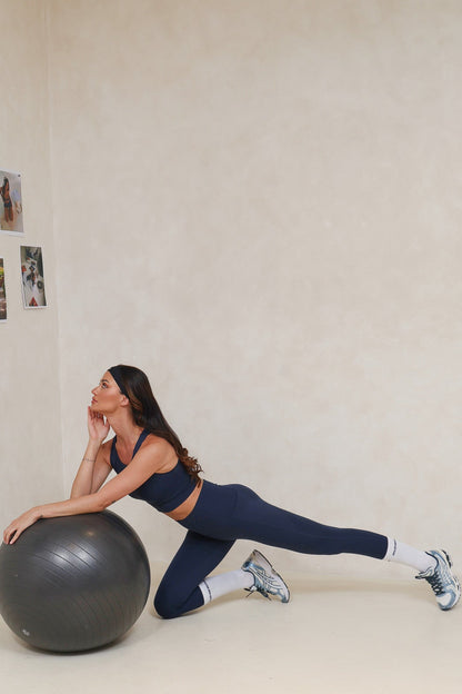 Seamless Leggings In Navy
