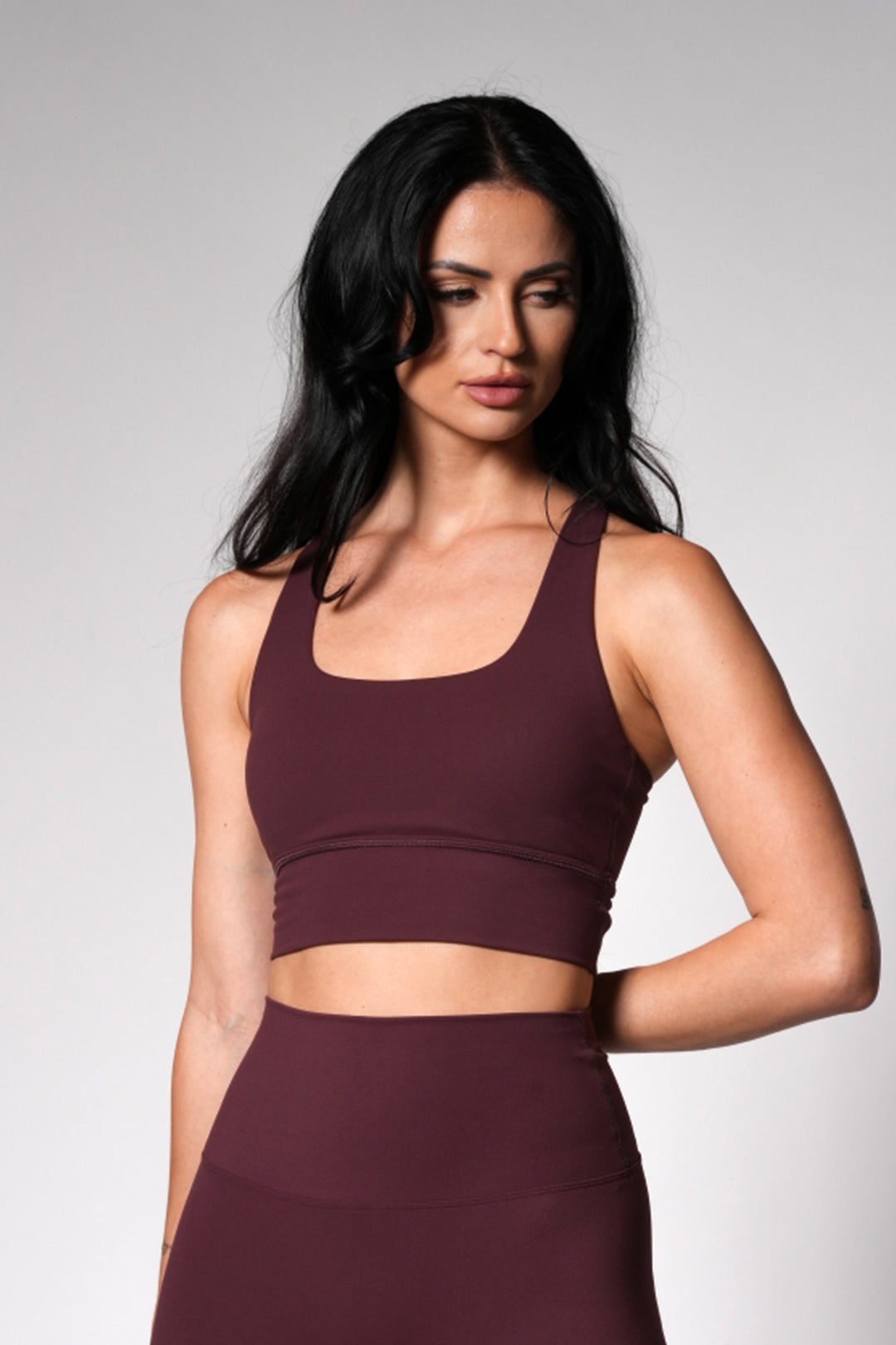 Sculpt Series Bra In Cherry