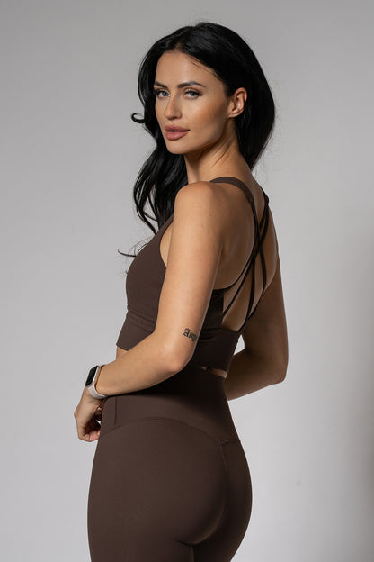 Sculpt Series Bra In Espresso