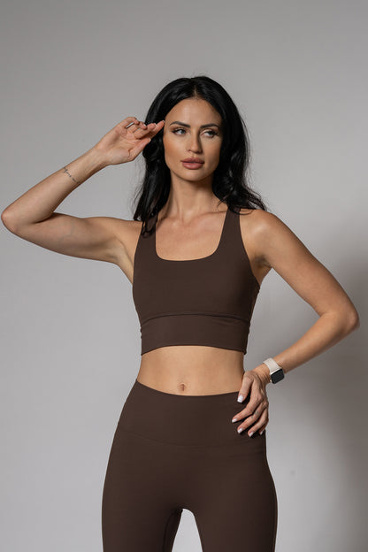 Sculpt Series Bra In Espresso