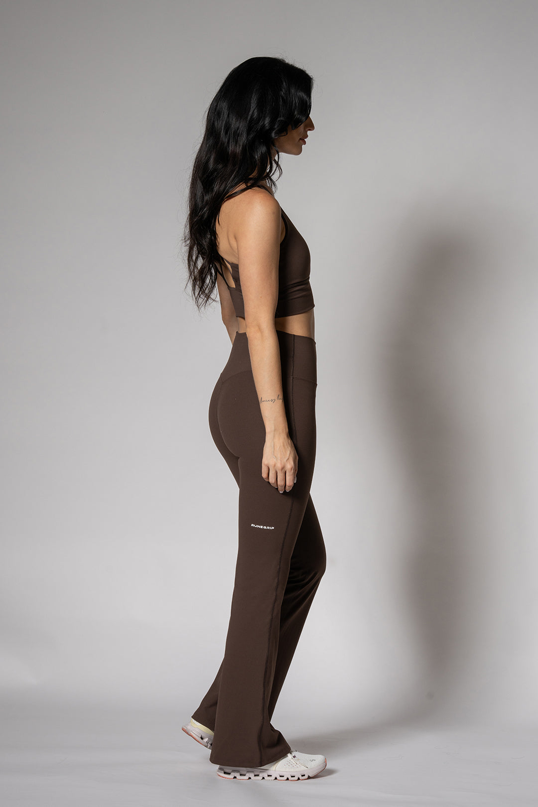 Sculpt Series Flare Legging In Espresso