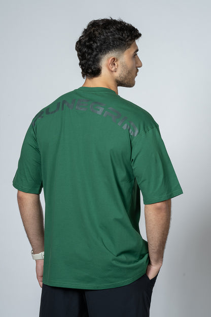 Statement Oversized Shirt In Green