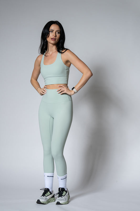 Sculpt Series Legging In Mint