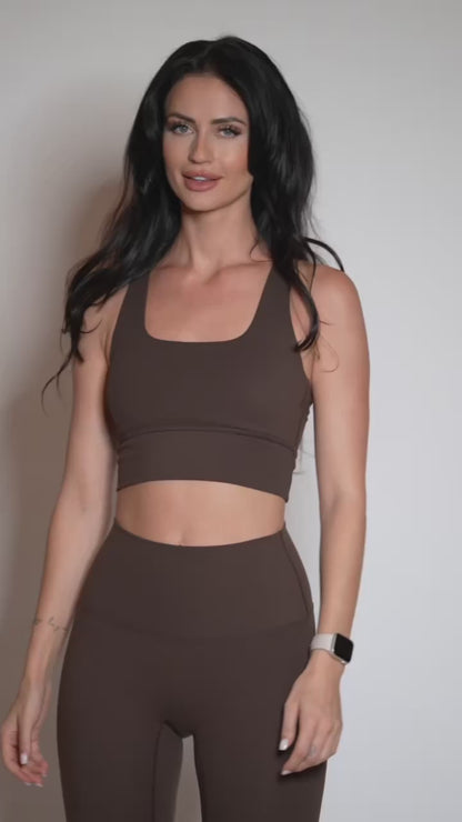 Sculpt Series Bra In Espresso