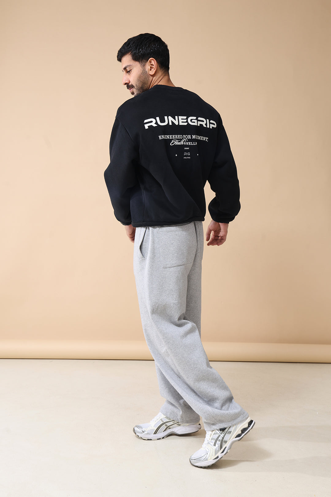 Oversized Rg sweater Black