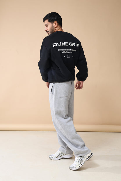 Oversized Rg sweater Black